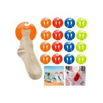 48 pièces pinces à chaussettes clips à chaussettes avec crochets de suspension pince chaussettes pour ... 48 pièces pinces à chaussettes clips à chaussettes avec crochets de suspension pince chaussettes pour ...