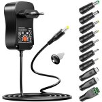 48w adaptateur secteur universel ac dc 5v 6v 9v 12v 15v 19v 20v 24v 2a 3a 4a chargeur multi - tensions ...