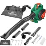 4en1 aspirateur feuilles à essence 254 cm³ 12 m³ / min souffleur broyeur avec sac collecteur 45l jardin ... 4en1 aspirateur feuilles à essence 254 cm³ 12 m³ / min souffleur broyeur avec sac collecteur 45l jardin ...