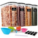 4l boite de rangement cuisine lot de 4 bocaux hermetiques alimentaires en plastique scellée avec couvercle ... 4l boite de rangement cuisine lot de 4 bocaux hermetiques alimentaires en plastique scellée avec couvercle ...