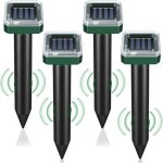 4packs r�pulsifs solaires anti - taupesr�pulsif � ultrasons solaire contre les taupes campagnolsserpent ...