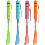 4pcs chausse pied telescopiquechausse pieds long manche 4 couleurs poteau de m�tal 29 - 70cmchausse - ...