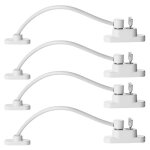 4pcs entrebilleur de fentre scurit pour porte verrouillage de scurit cble rsistant et verrouillage ...