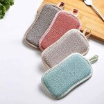 4pcs eponge lavableeponge lavable vaisselle reutilisable eponge a recurer en microfibre tampons antibactérienn ... 4pcs eponge lavableeponge lavable vaisselle reutilisable eponge a recurer en microfibre tampons antibactérienn ...