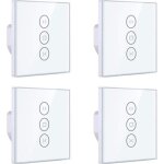 4pcs interrupteur volet roulant connecté wifi commutateur intelligent volet roulant stores connecté alexa ... 4pcs interrupteur volet roulant connecté wifi commutateur intelligent volet roulant stores connecté alexa ...