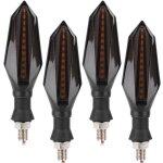 4pcs led � double � flux s�quentiel allumer la lumi�re 12v clignotant moto universelle - boyou