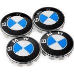 4pcs logo bmw 68mm centre de roue cache moyeu jante emblme bleu blancjantes insigne