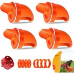 4pcs mangeoire poules diy mangeoire poule automatique mangeoire  volaille gravit kit anti - gaspillage ...