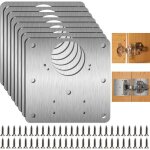 4pcs plaque reparation charniere porteplaque reparation charniere porte darmoire avec 48 visplaque de ...