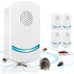 4pcs repulsif ultrason souris anti - rongeurs insectes - aqsacokiya - rpulsif lectronique - fourmis ...