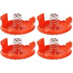 Accessoires - black + decker - rc - 100 - p - 4pcs bouchons de bobine - 4pcs ressorts - protection de ...