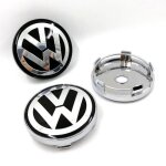 4pcs x 60mm roues modifies vw logo jante cache moyeu centre de roue piqres emblme pour volkswagen