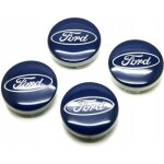 4x 54mm bleu ford logo enjoliveur centre de roue jante cache moyeu 4x 54mm bleu ford logo enjoliveur centre de roue jante cache moyeu