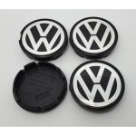 4x 55mm vw logo jante cache moyeu centre de roue piqres emblme pour volkswagen#6n0 601 171