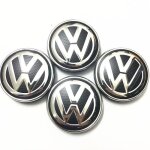4x 56mm vw logo jante cache moyeu centre de roue piqres emblme pour volkswagen#6c0 601 171