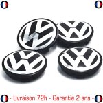 4x 65mm vw volkswagen logo jante cache moyeu centre de roue