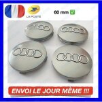 4x cache moyeu centre de roue pour audi gris 60mm embleme logo insigne jante 4x cache moyeu centre de roue pour audi gris 60mm embleme logo insigne jante