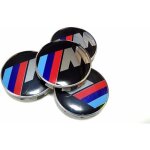 4x logo jante bmw m sport 68mm cache moyeu centre de roue emblme