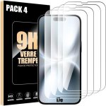4x verre tremp� pour iphone 17e - protection d�cran anti - rayures 9h antichoc