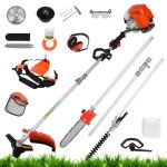 5 en 1 d�broussailleuse thermique fianao52 cm�2 temps 2300w