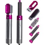 5 en 1 s�che cheveux brosse � air chaud stylerensemble de brosse � air chaudboucleur cheveux et brosse ...