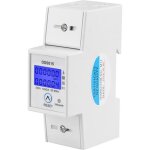 5 - 80a 230v 50hz rail din monophas wattmtre consommation electrique en watts compteur dnergie electronique ...