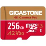 [5 ans r�cup�ration de donn�es gratuite] gigastone carte m�moire 256 go4k camera provitesse jusqu� 100 ...