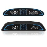55 compteur de vitesse hud pour voiture avec gpsnumrique universel affichage de vitesse au pare - brise ...