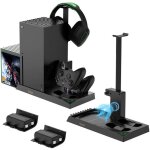 5 en1 support compatible avec xbox series x ventilateur de refroidissement avec batteries rechargeables ...
