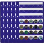 5 feuilles de collection pour 35 capsules de bi�re ou capsules de champagne. recharge pour mod�le xl