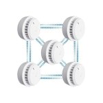 5�kit d�tecteur de fum�eautonomie de la pile de 10 ans85 db / 1malarme incendiealarme davertissement ...