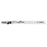 5 lames de scie sauteuse t 101 b - bosch - 2608630030