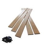 5 lattes + embouts - 780x48x8 mm - pour sommier / bz / clic clac 5 lattes + embouts - 780x48x8 mm - pour sommier / bz / clic clac