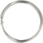 Fil pour tricotin - artemio - 5 mtres - aluminium argent - 1. 5 mm