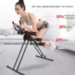 5 minute shaper - appareil abdominal pliable pour tous les niveaux avec écran de contrôle - noir et rouge ... 5 minute shaper - appareil abdominal pliable pour tous les niveaux avec écran de contrôle - noir et rouge ...