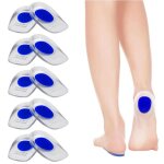 5 paires talonnettes en gel epine calcaneenne talonnette tendon dachille tendinite et fasciite plantaire ...