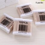 5 paquets de cotons - tiges bâtons en bois cotons - tiges à double tête cotons - tiges cotons - tiges ... 5 paquets de cotons - tiges bâtons en bois cotons - tiges à double tête cotons - tiges cotons - tiges ...