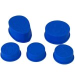 5 petits moules souples spiderman bleu 5 petits moules souples spiderman bleu