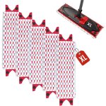 5 pi�ces recharge microfibre recharge balai balai serpill�r costume pour nettoyage des sols absorbe facilement ...