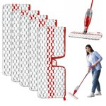 5 recharges microfibres lavables pour balai vileda 1 - 2 spray max tous sols lot de 5