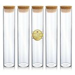5 tube a essai verre 100ml - bocaux pour laboratoire bocaux fiole en verre tube en verre - dragees mariage ...