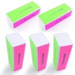 5 x bloc polissoir pon�age polissage 4 fa�ade lime � ongles pour vernis � ongles gel semi permanent manucure ...