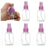 5 x flacon 50 ml mini petit vaporisateur spray atomiseur cosm�tique rechargeable