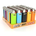 50 briquets bic mini  pierre