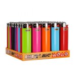 50 briquets bic slim à pierre couleurs 50 briquets bic slim à pierre couleurs