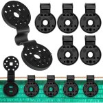 50 clips plastiques pour toile dombrageclip sp�cial avec ?illet filetclips pour fixation brise vue clips ...