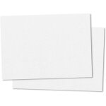 50 feuilles a5 300 g / m� papier cartonn� - blanc