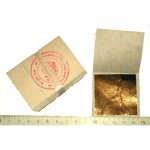 50 feuilles dor 45 mm x 45 mm 24 carats dans la base 100% veritable