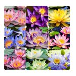 50 graines de lotus m�lang�es pour bassin plantes de n�nuphars graines de lotus pour am�nagements aquatiques ...