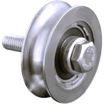 Roue  gorge ronde de 50 mm